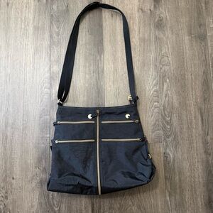 Travelon Signature Multiple Compartment Crossbody Bag Black